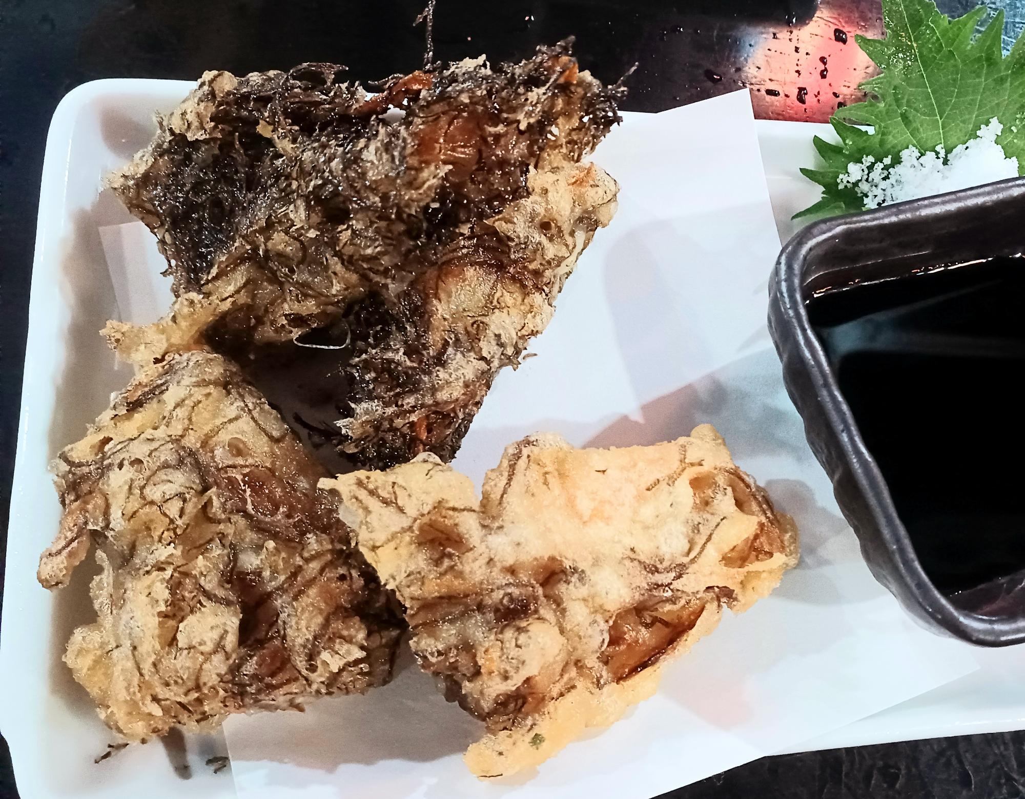 もずくの天ぷら