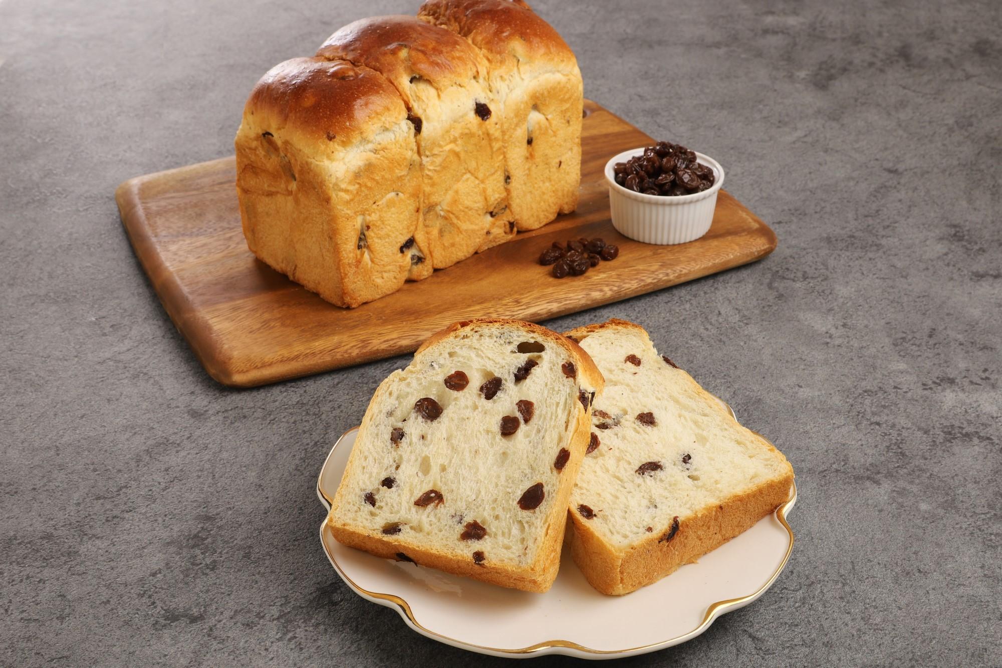 55%の究極のぶどう食パン