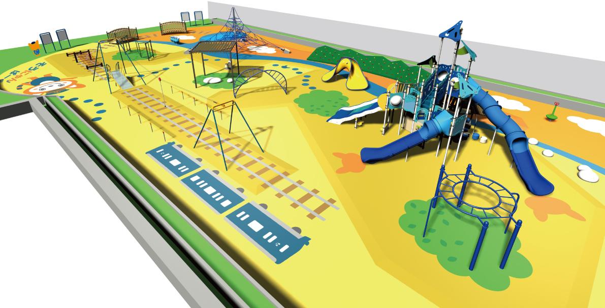 そうにゃんパーク（イメージ） 相鉄プレスリリースより