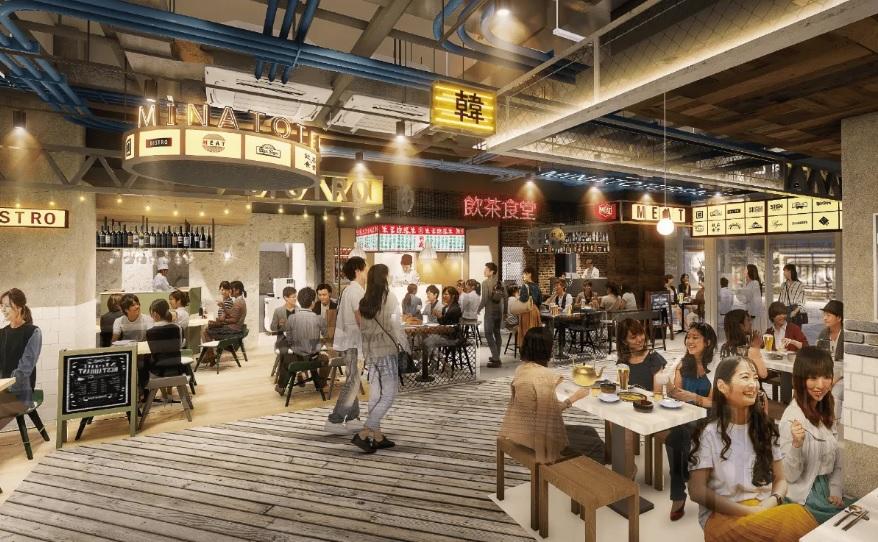 KANNAI バル地区イメージ（出店者募集説明会ウェブサイトより）