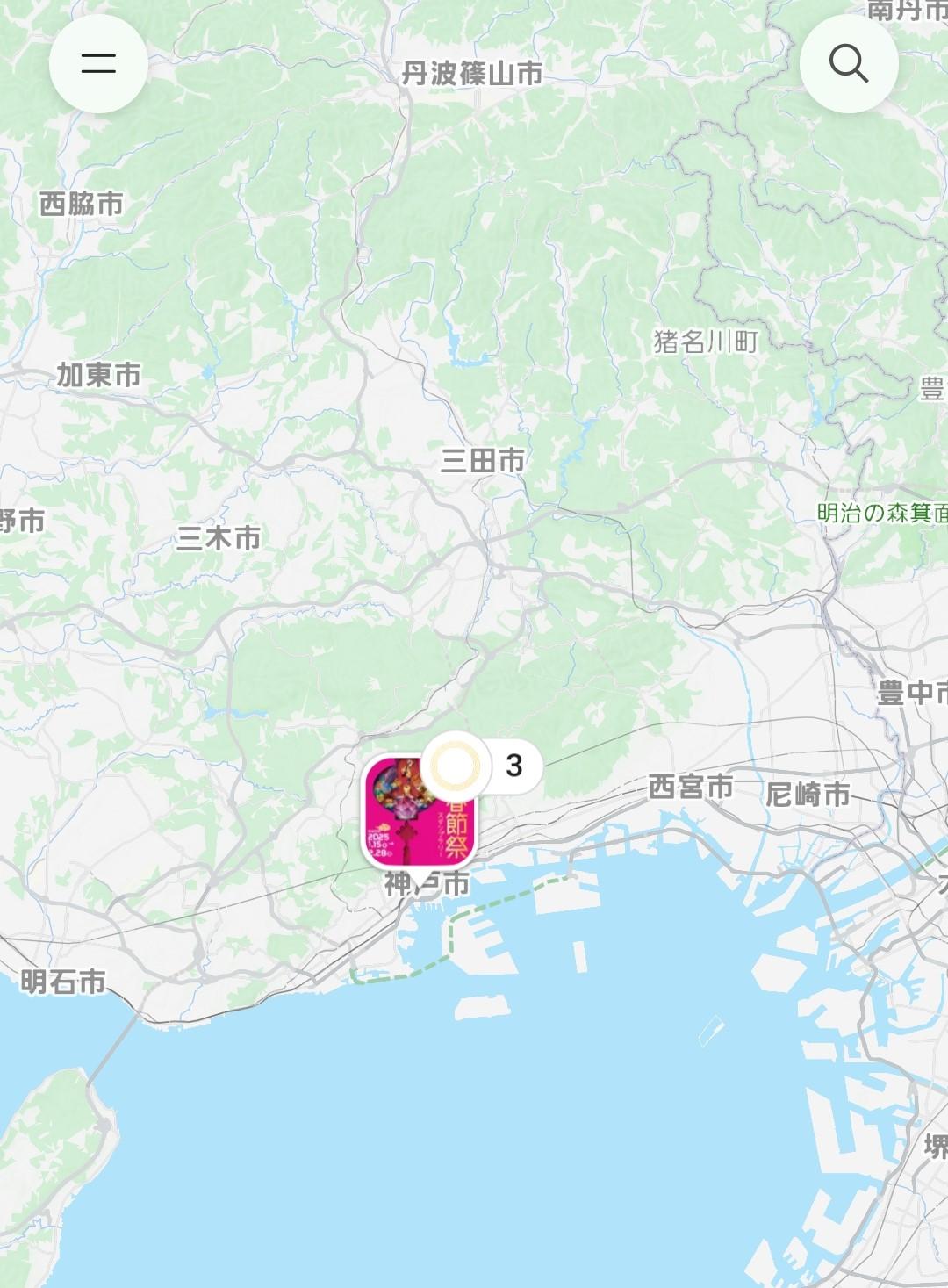 横浜春節祭デジタルスタンプラリー 2025(プラチナマップ)のスクリーンショット