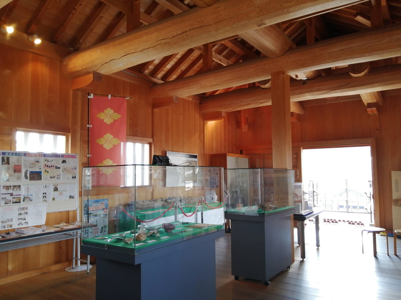 山手渡櫓門の展示室