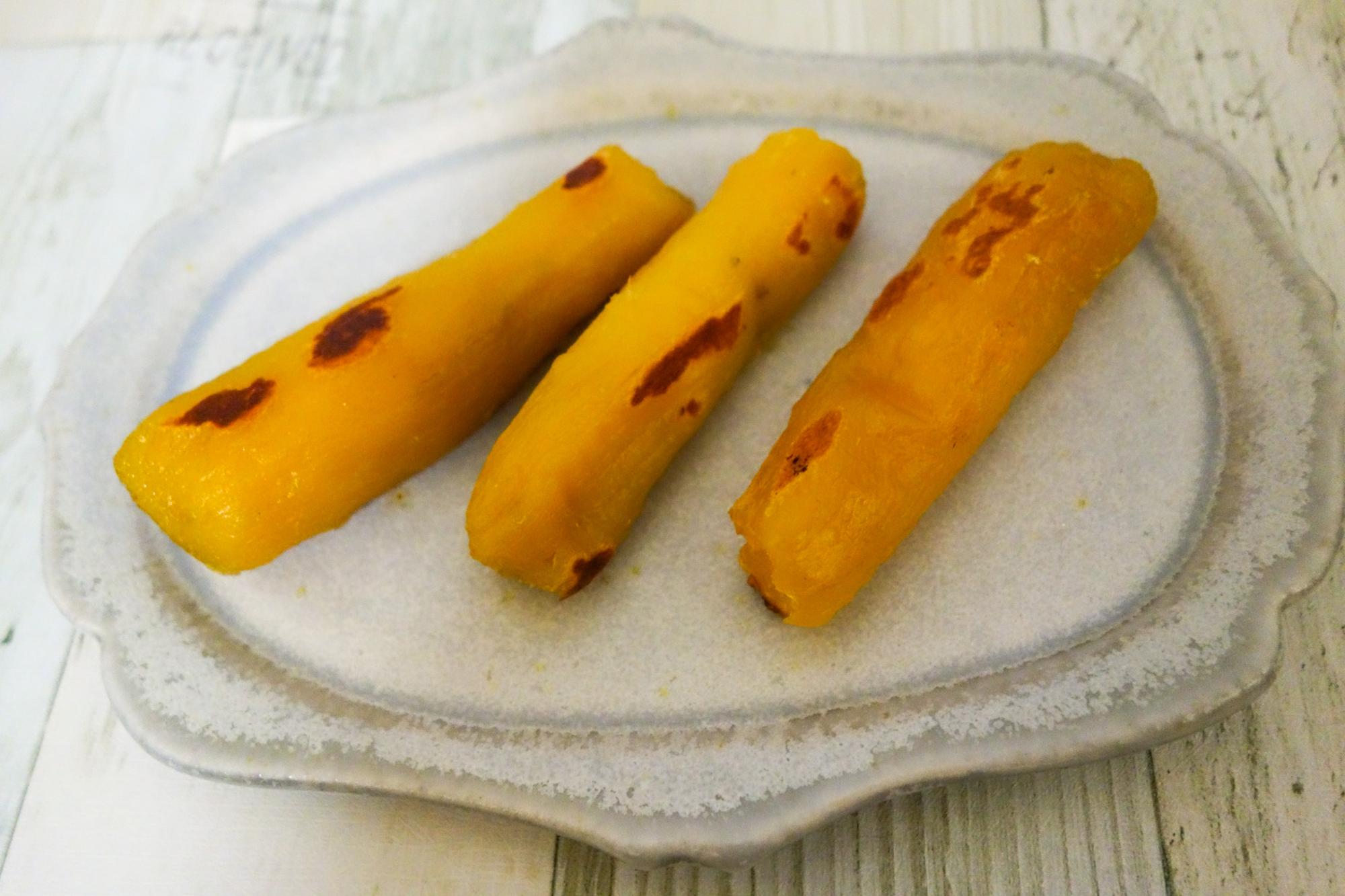 ちょっと焦げちゃいました