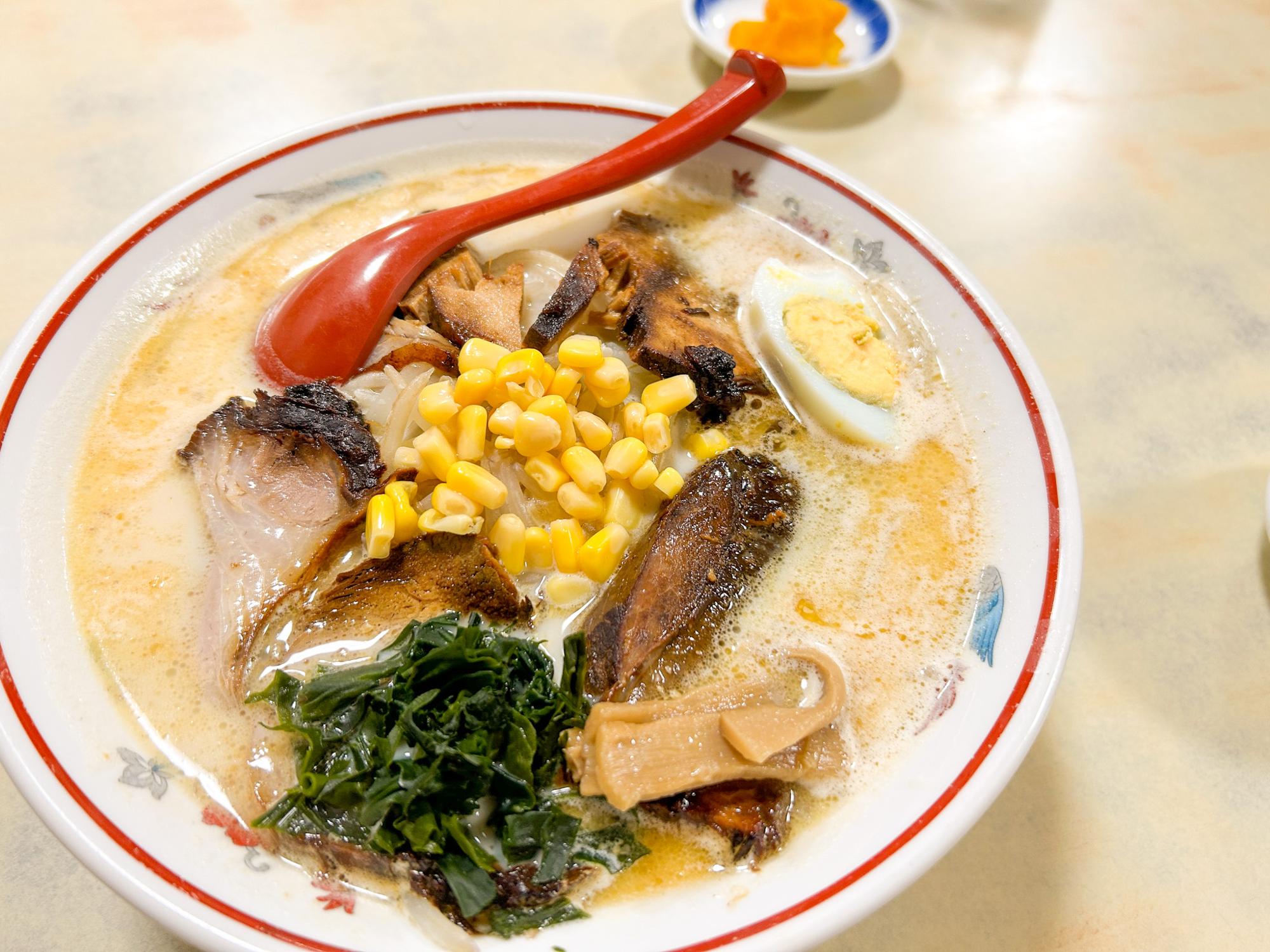 ちゃーしゅー白みそ 大盛り（麺2人前  1,250円）