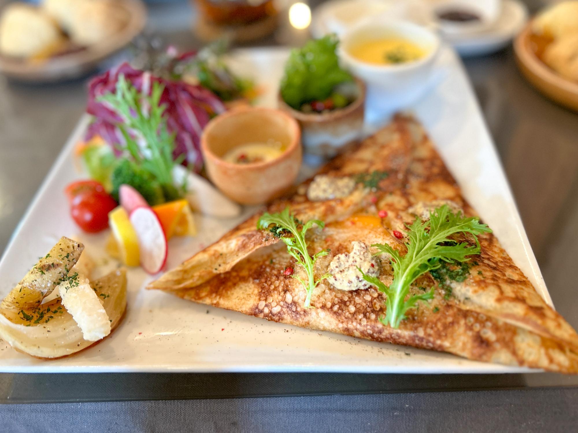 ガレットプレート（税込¥2,540）