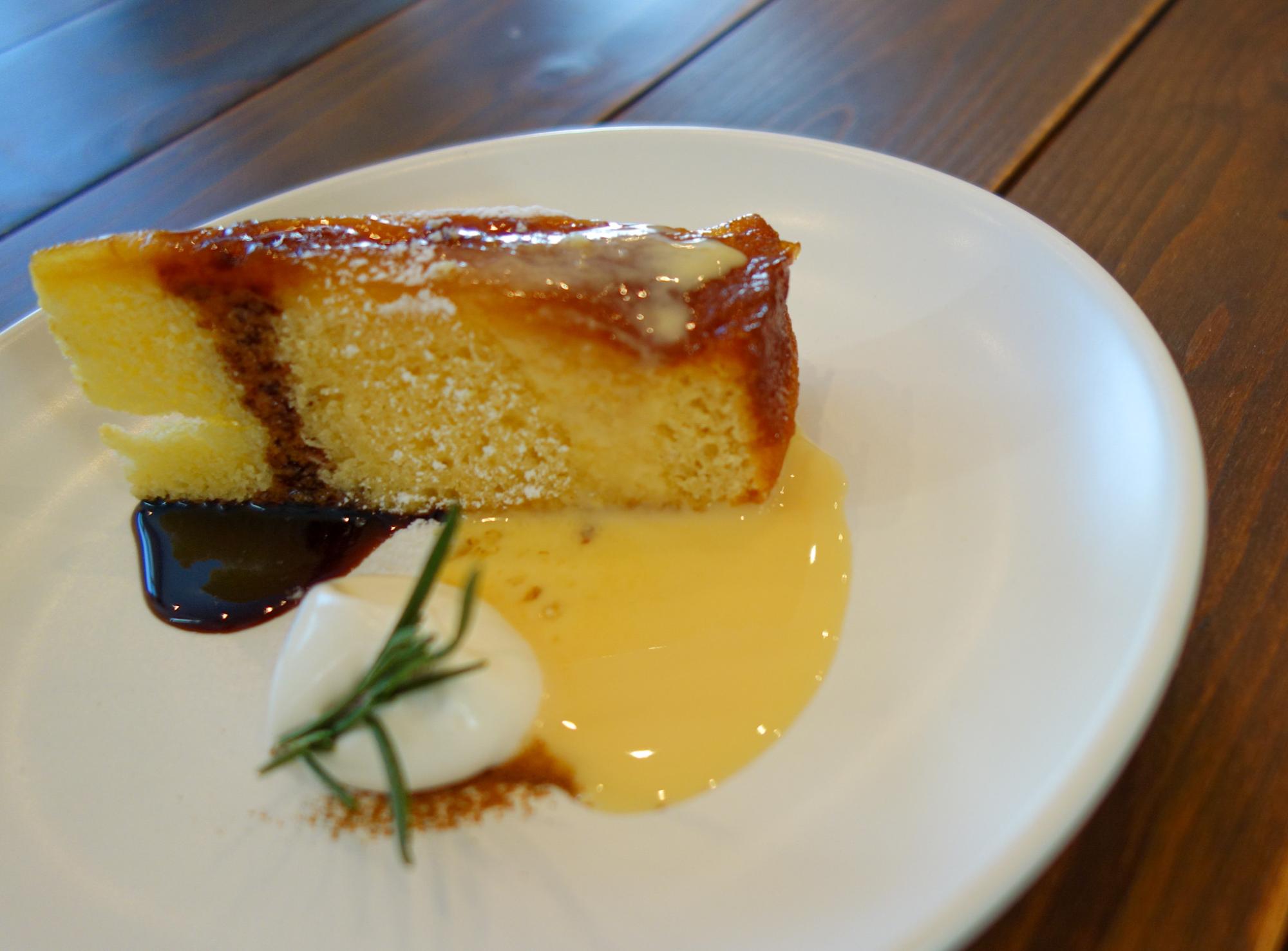 ラフランスのキャラメルケーキ（SetDessert＋220円）