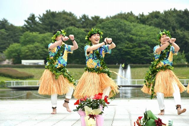 カネフラの披露:2023年開催時のようす(2023年5月14日撮影。画像提供:国営ひたち海浜公園)