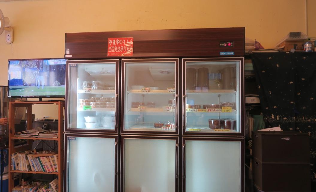 冷蔵庫にはキムチがたくさん