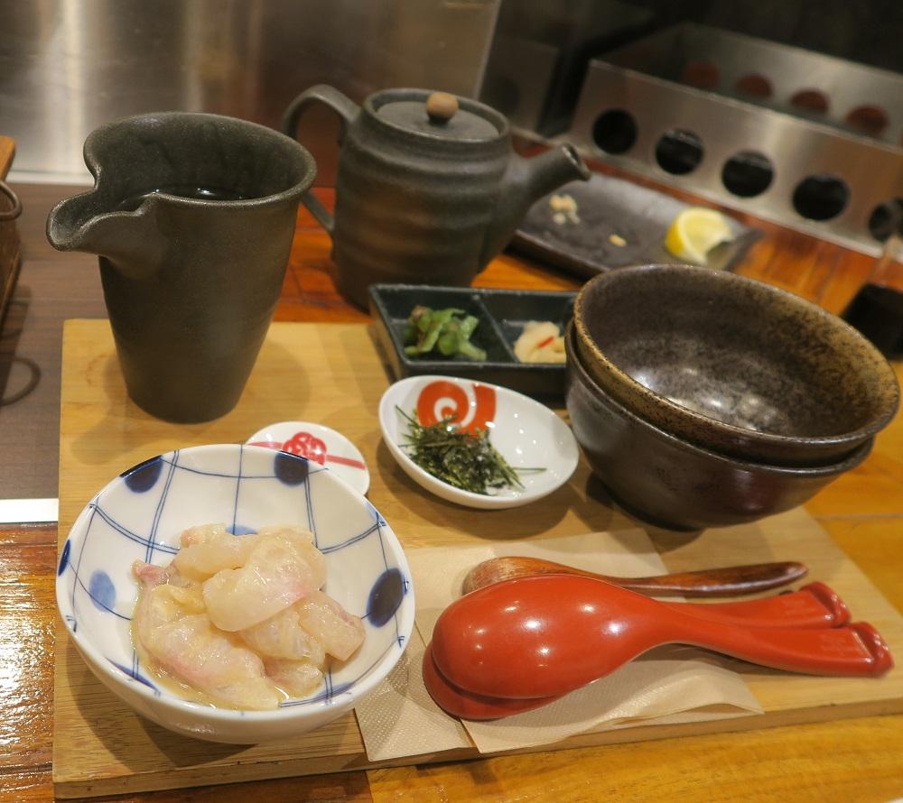 鯛茶漬けのセット