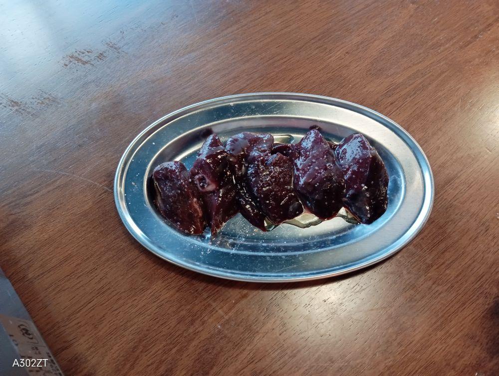 蝦夷鹿のレバー