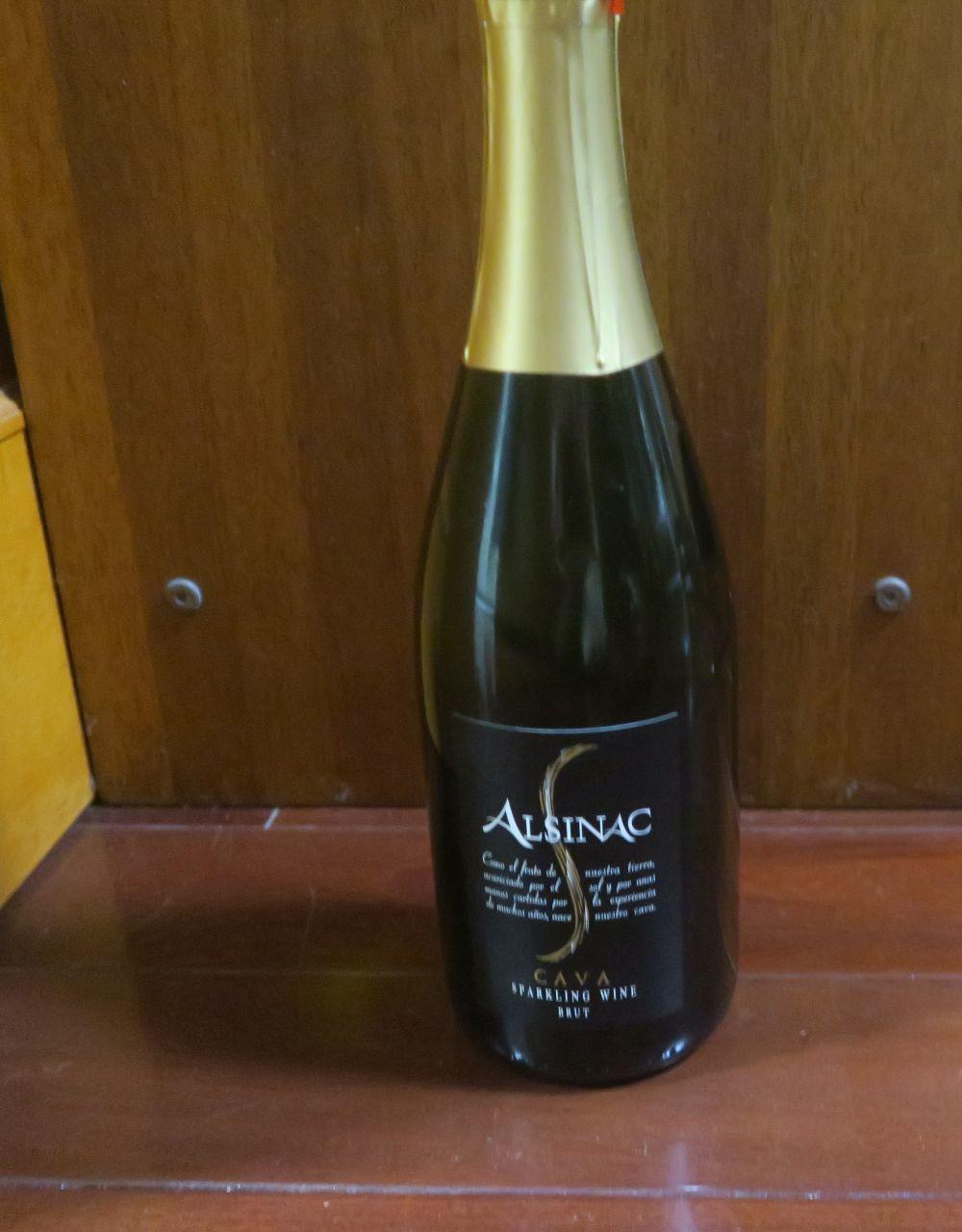 お持ち帰りしたシャンパン