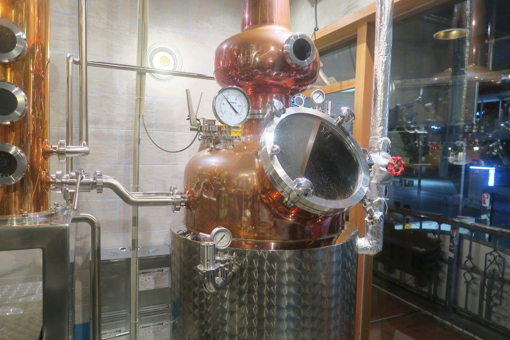 蒸留タンク