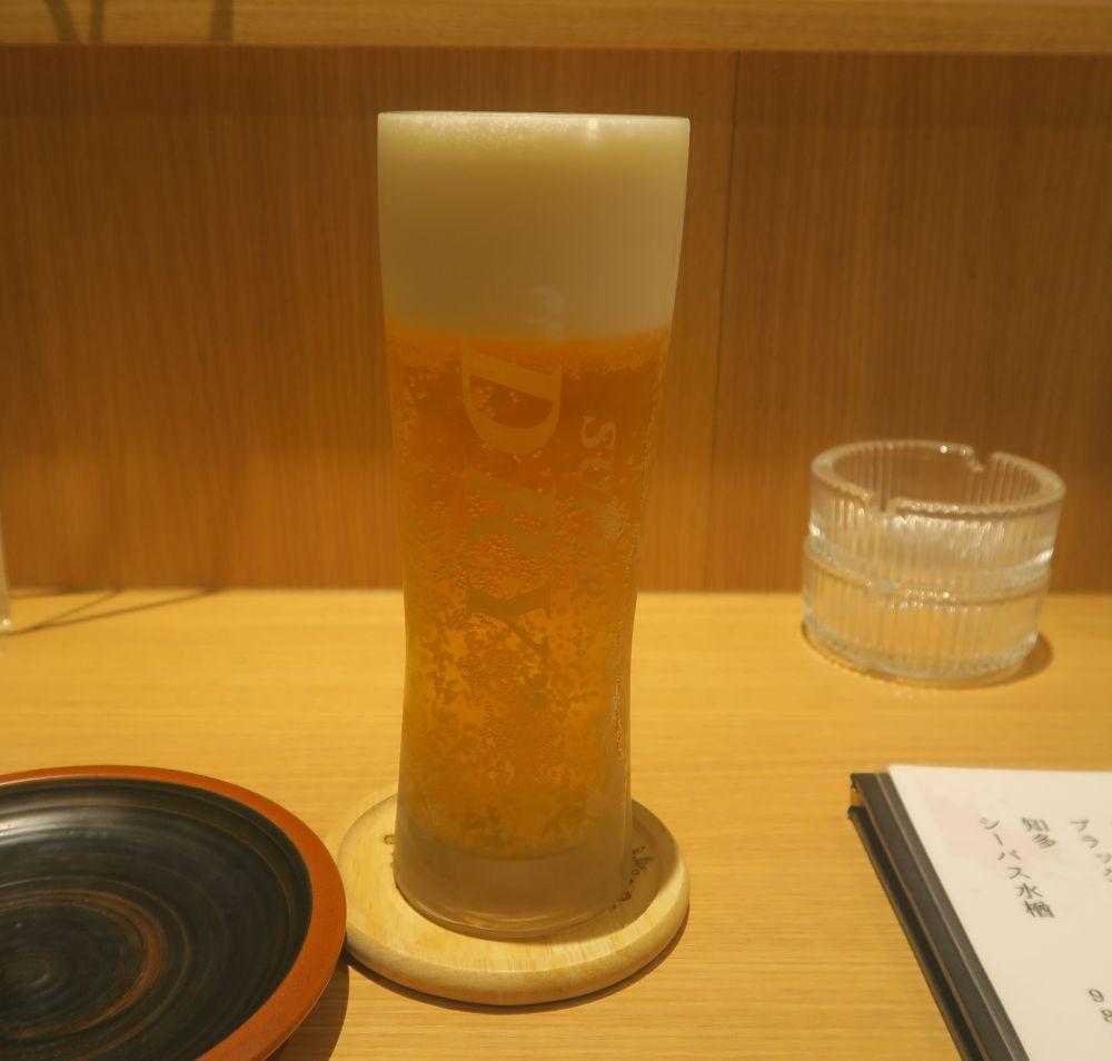 生ビールで乾杯