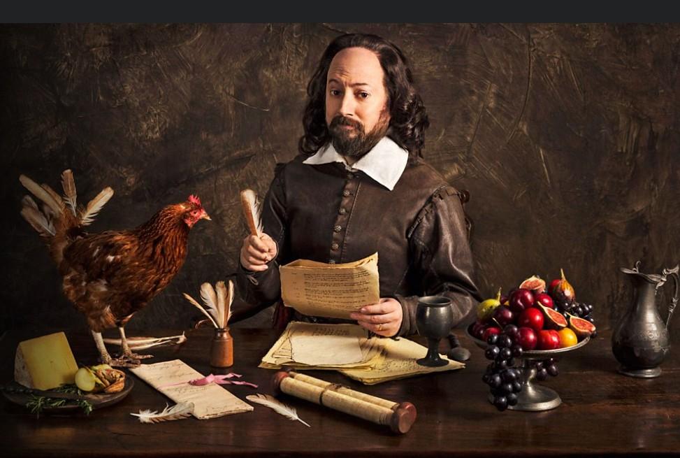 BBCのコメディ「Upstart Crow」（BBCのウェブサイトからキャプチャー）