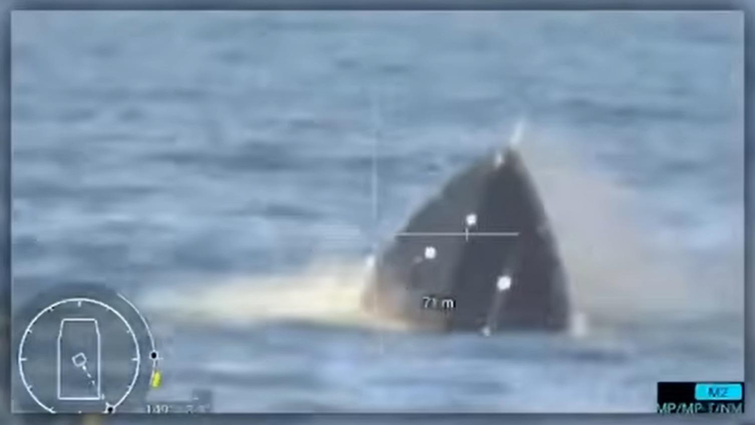黒海で史上初の無人水上艇同士の海戦が発生、ウクライナ海軍がロシア