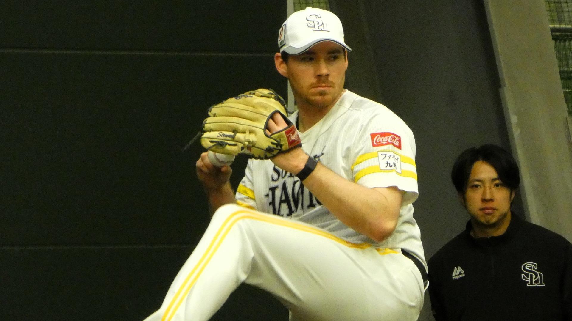 タカに朗報!スチュワートが離脱後初ブルペン「4月終わりまでに タカに朗報!スチュワートが離脱後初ブルペン「4月終わりまでに