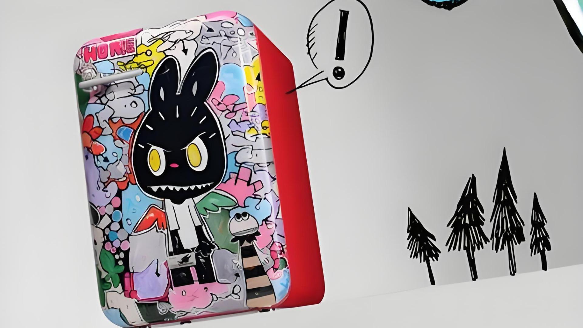ラブブ超激レア豹柄&黒&白クロスパッチラブブ　｜⚠️お盆限定価格‼️ 究極3点セット ラブブ冷蔵庫」、定価13万円が転売価格45万円に高騰し急落。POPMARTの